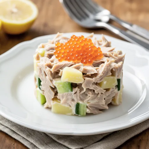 Tuna and Pollock Roe Potato Salad
