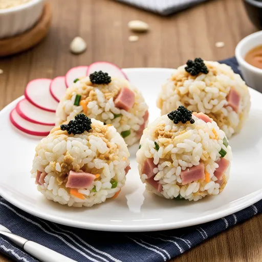 Ham Tuna Rice Balls