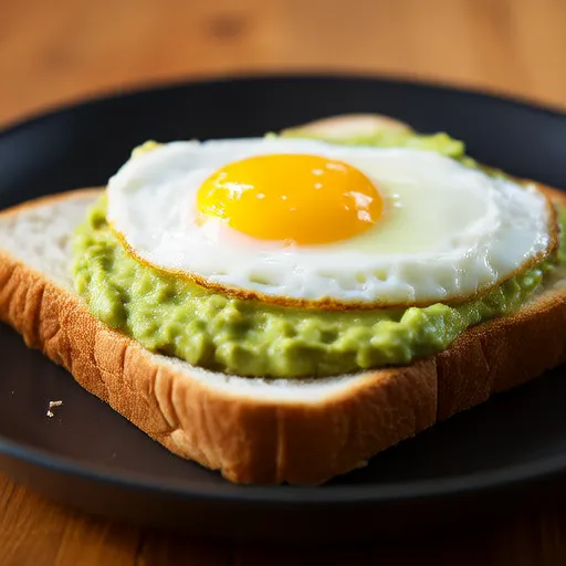 Toast à l'avocat et à l'œuf
