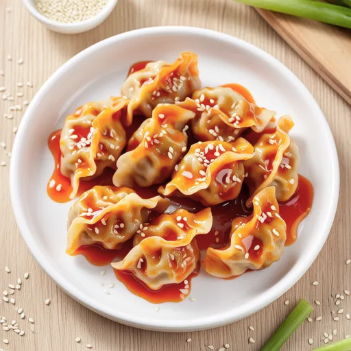Spicy Sweet Sauce Stir-fried Dumplings