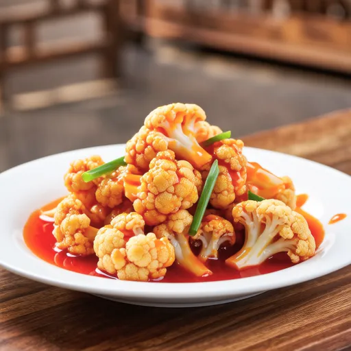Sweet and Sour Stir-fried Cod and Cauliflower