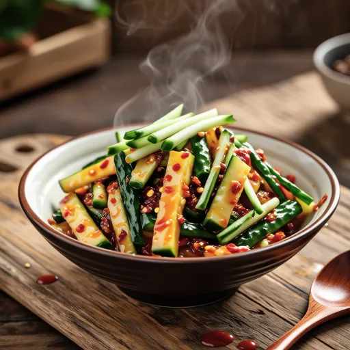 Cucumber Chive Kimchi
