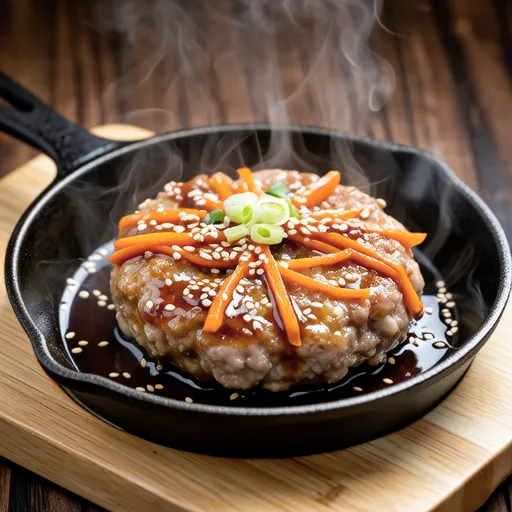 Pan-fried Carrot and Ground Pork