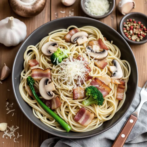 Low-Sodium Soy Milk Pasta