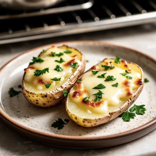 Cheese Baked Potatoes