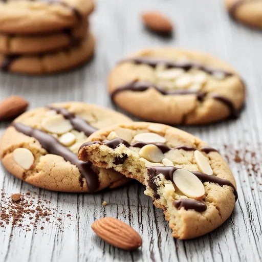 Amande au Chocolat Cookies