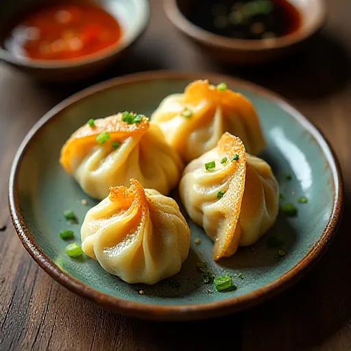 Whole Okra Dumplings
