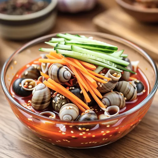 Golbaengi Muchim (Spicy Sea Snail Salad)