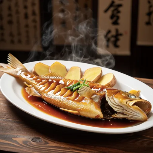 Grilled Yellowtail with Ginger Soy Marinade