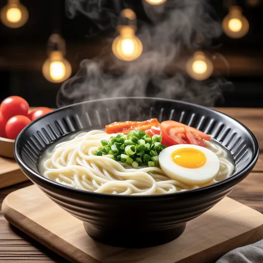 Cream Jjamppong with Instant Jjamppong Ramen