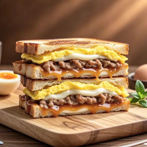 Spam Tofu Sandwich