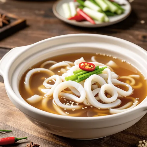 Squid Radish Soup for Kids