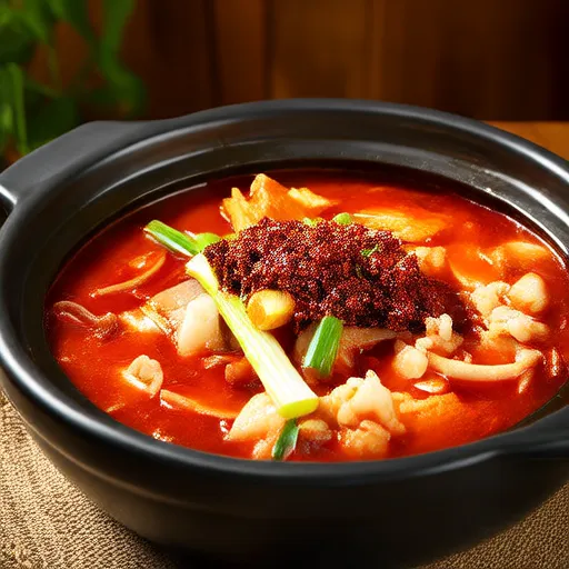 Stufato di tonno e kimchi