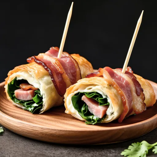 Bacon Shiso Cheese Rolls