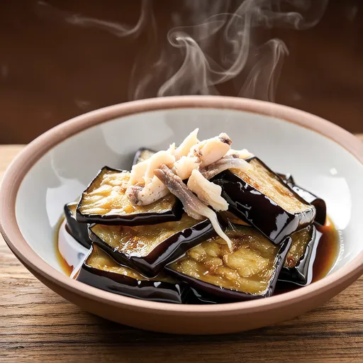 Stir-fried Eggplant and Canned Mackerel