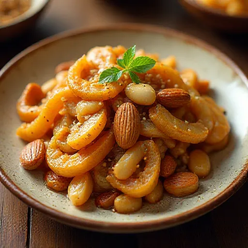 Stir-fried Anchovies with Nuts