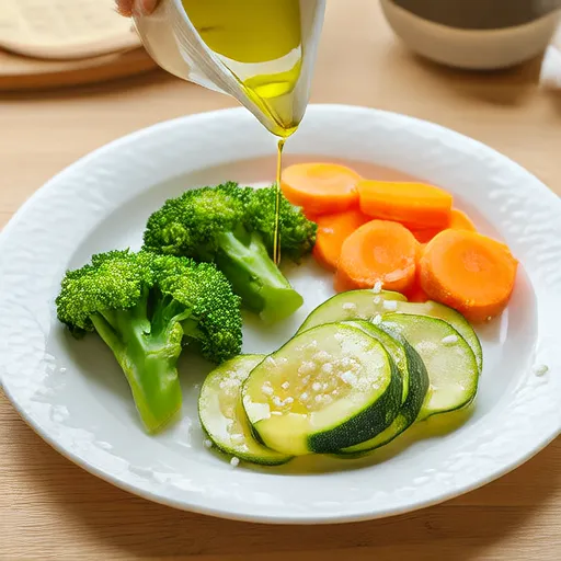 蒸し野菜のサラダ