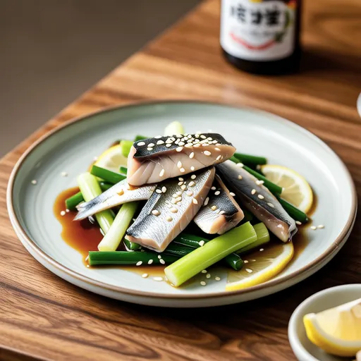 Quick Mackerel and Leek Salad