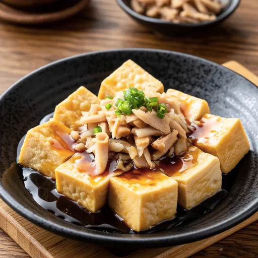 Japanese Fried Tofu Agedashi Tofu