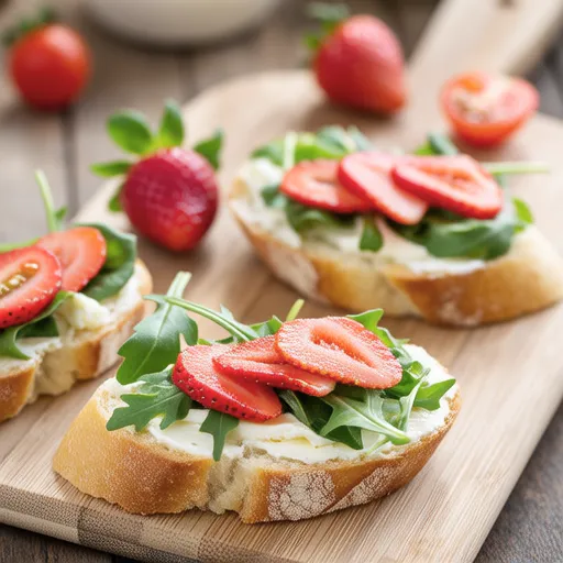 Strawberry Bruschetta