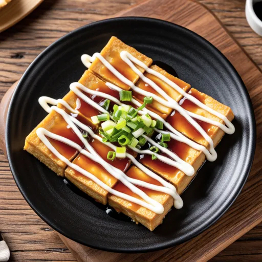 Teriyaki Mayo Tofu Steak