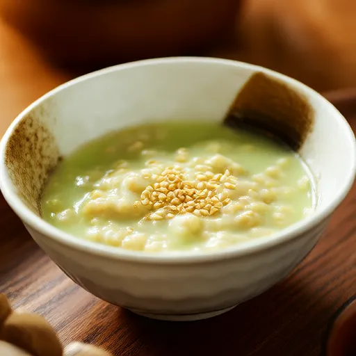 โจ๊กข้าวโอ๊ตชาเขียว