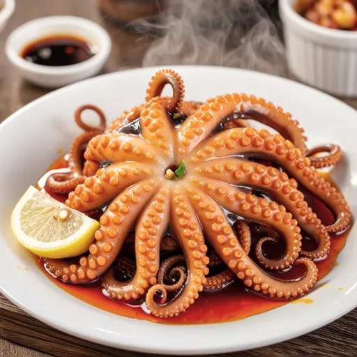 Spicy Fried Octopus