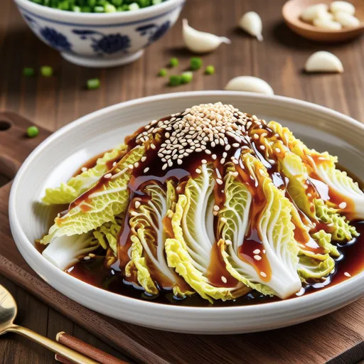 Spring Cabbage Soybean Paste Salad