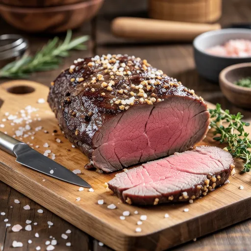 Salt-Crusted Beef Tongue