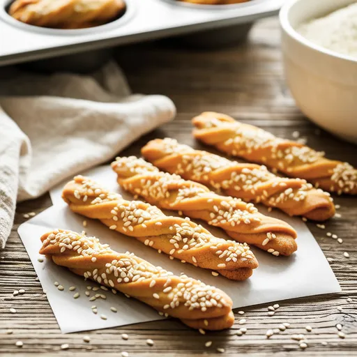 Pumpkin Stick Cookies