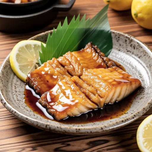 Butter Soy Sauce Grilled Yellowtail