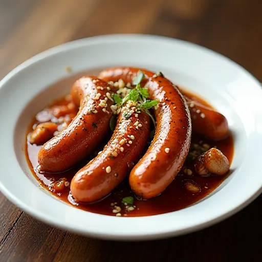 Quick Side Dish: Sweet and Savory Sausage Stir-fry