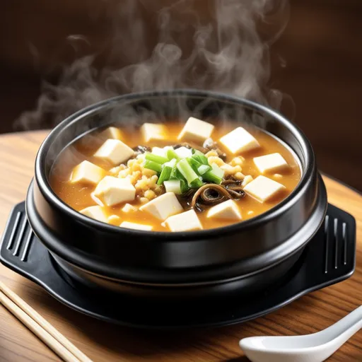 Soft Tofu Egg Soup