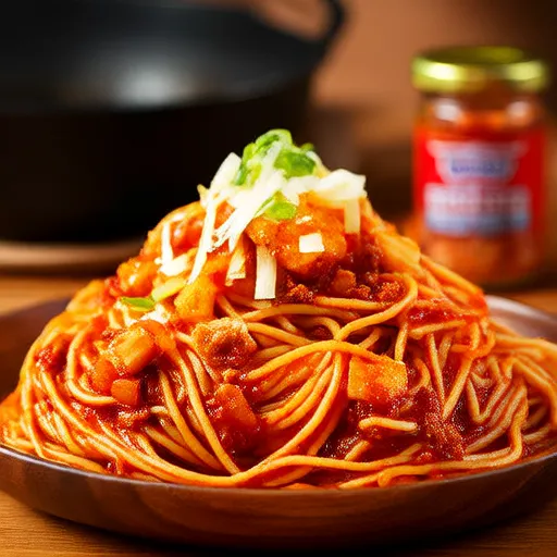 Pasta Kimchi Cá Ngừ