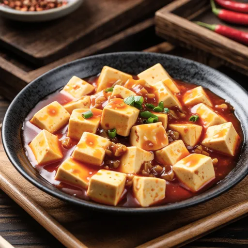 Spicy Sweet Kung Pao Tofu