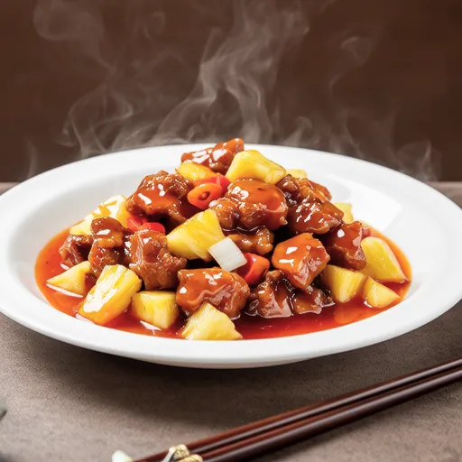 Sweet and Sour Pork with Pineapple