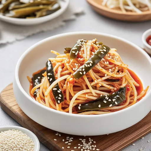 Bean Sprout and Bamboo Shoot Namul