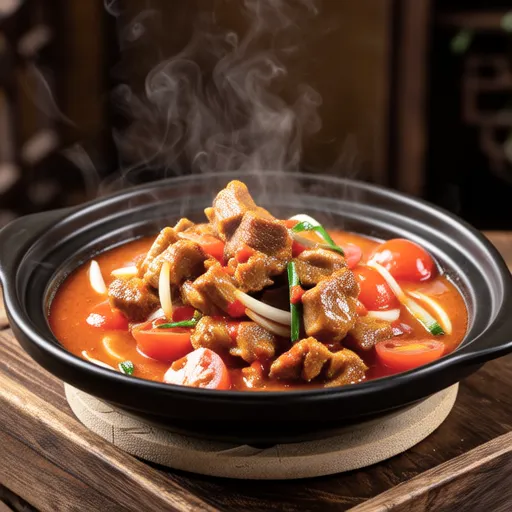 Pork and Tomato Curry Stir-fry