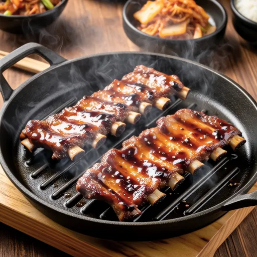 Korean BBQ Pork Ribs (No Oven)