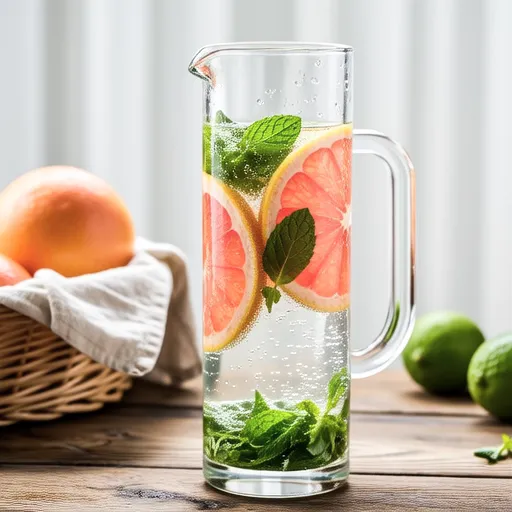 Non-Alcoholic Grapefruit Mojito