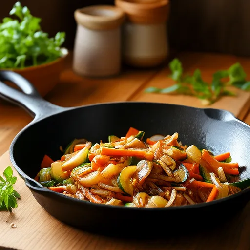 Simple Stir-fried Vegetables