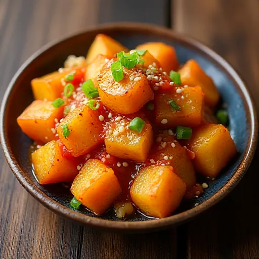 泡菜炒馬鈴薯