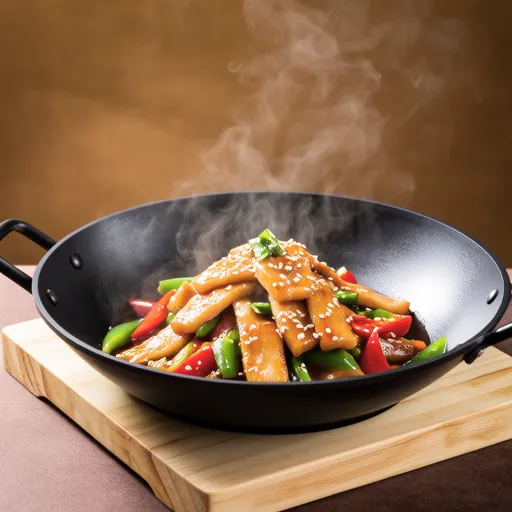 Stir-fried Fish Cake with Bell Pepper