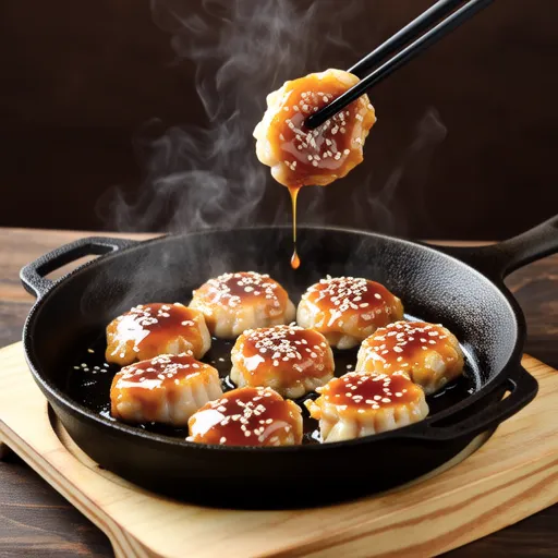 Stir-fried Fish Cake with Soy Sauce