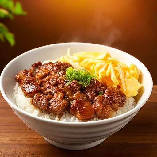 Bowl de Arroz com Spam (Donburi)