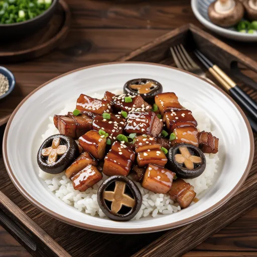 Pork and Mushroom Farci