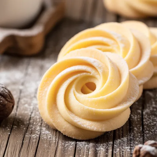 Yellow Cheese Marble Sablé