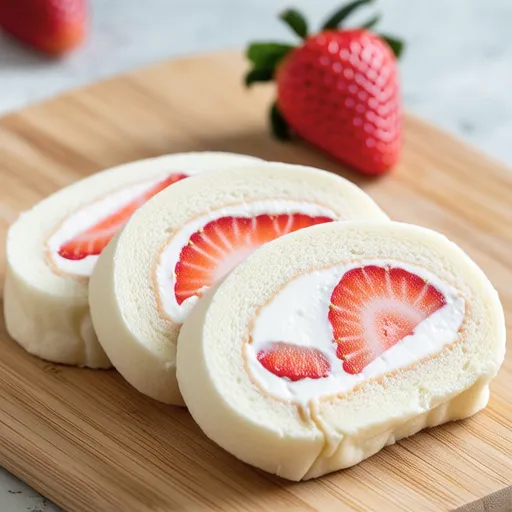 Strawberry Roll Sandwich