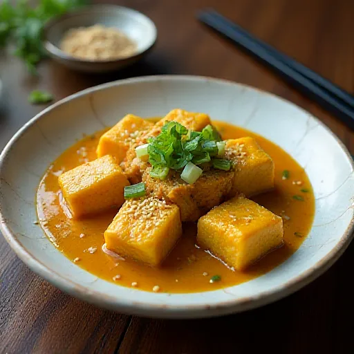 Tofu Curry Tteokbokki