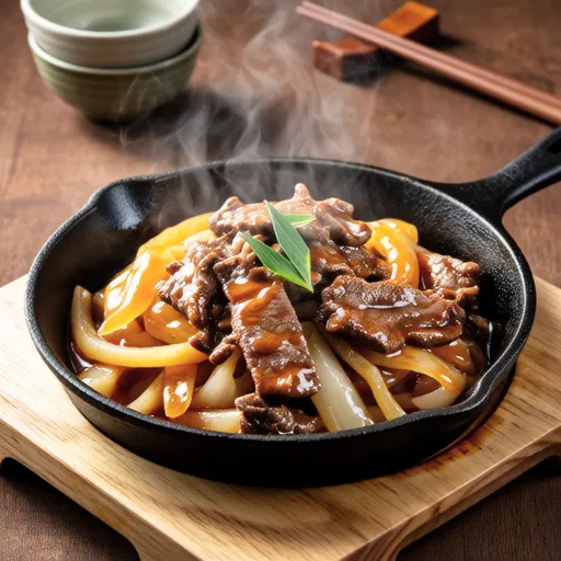 Sweet and Savory Stir-fried Beef and Daikon